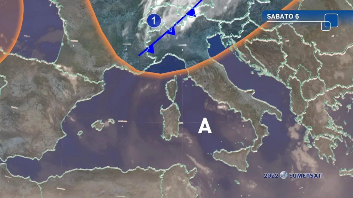 Meteo oggi: Italia divisa in due tra sole e maltempo