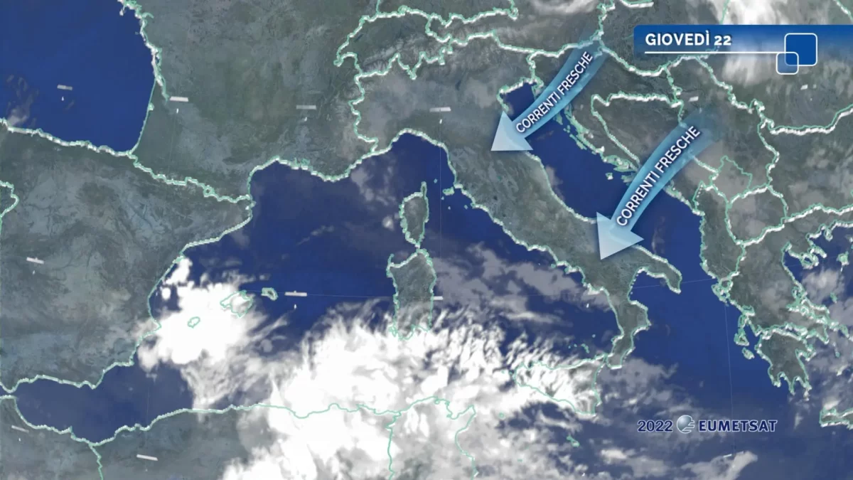 Meteo oggi