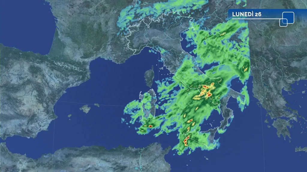 Meteo oggi: forte maltempo e rischio nubifragi