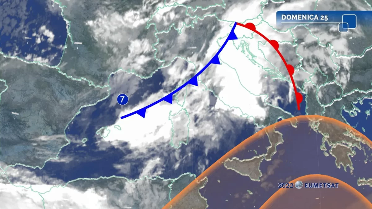 Meteo oggi: forte maltempo e rischio nubifragi