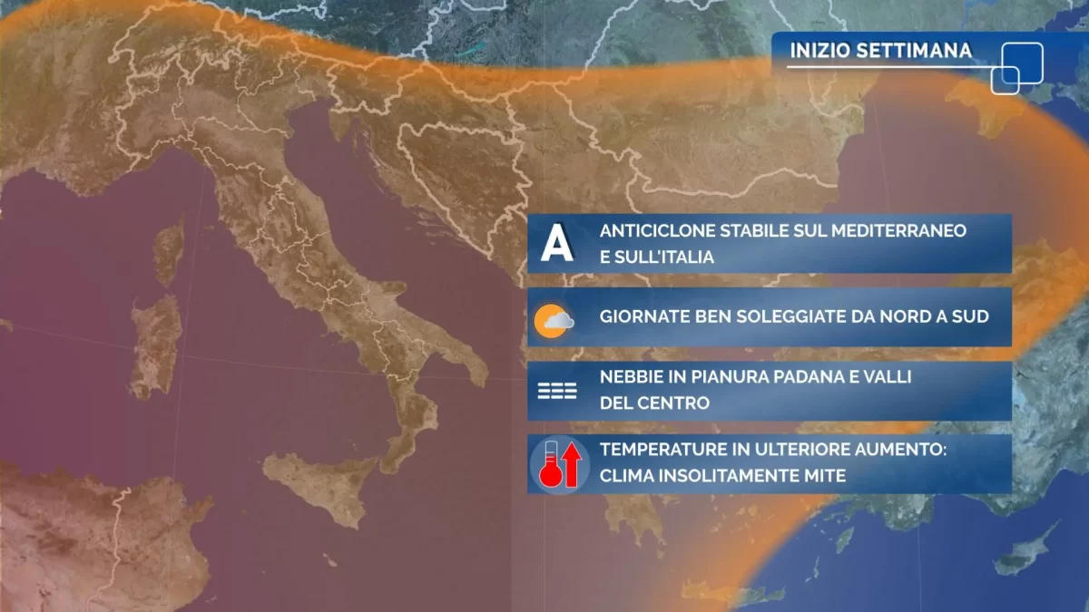 Meteo oggi