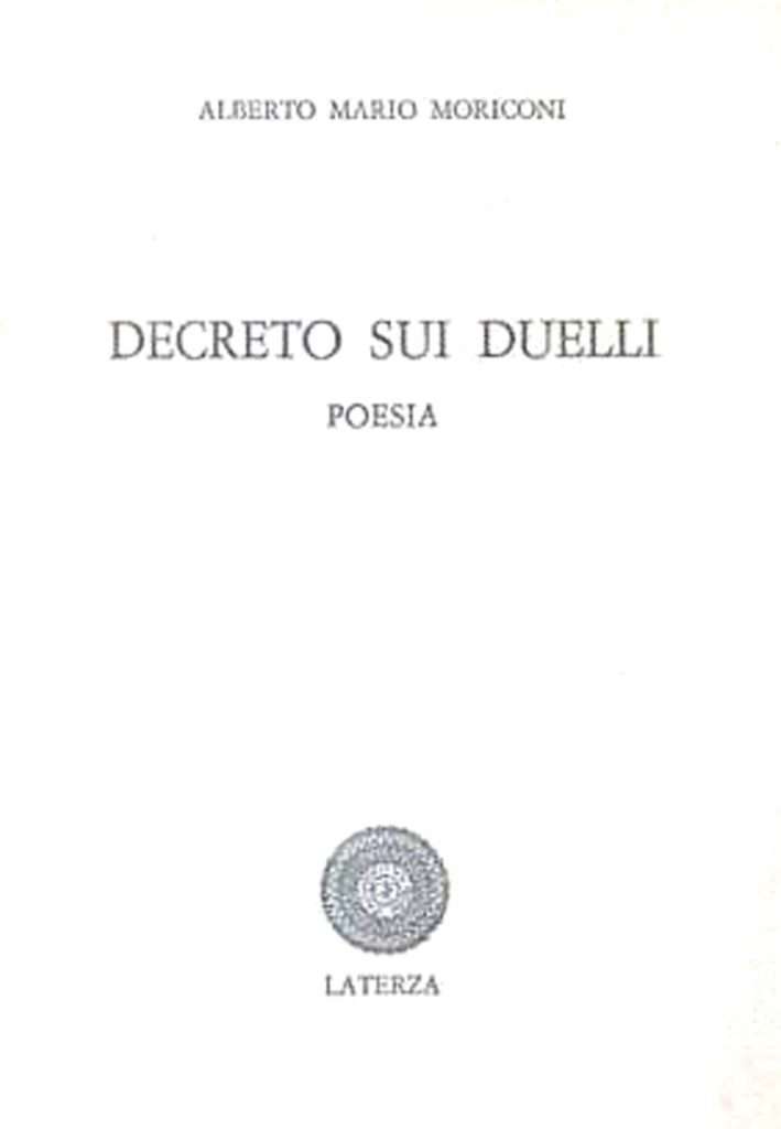 Ricerche d’identità: Tra memoria storica e realtà conflittuale. Breve postilla sulla poesia di Alberto Mario Moriconi