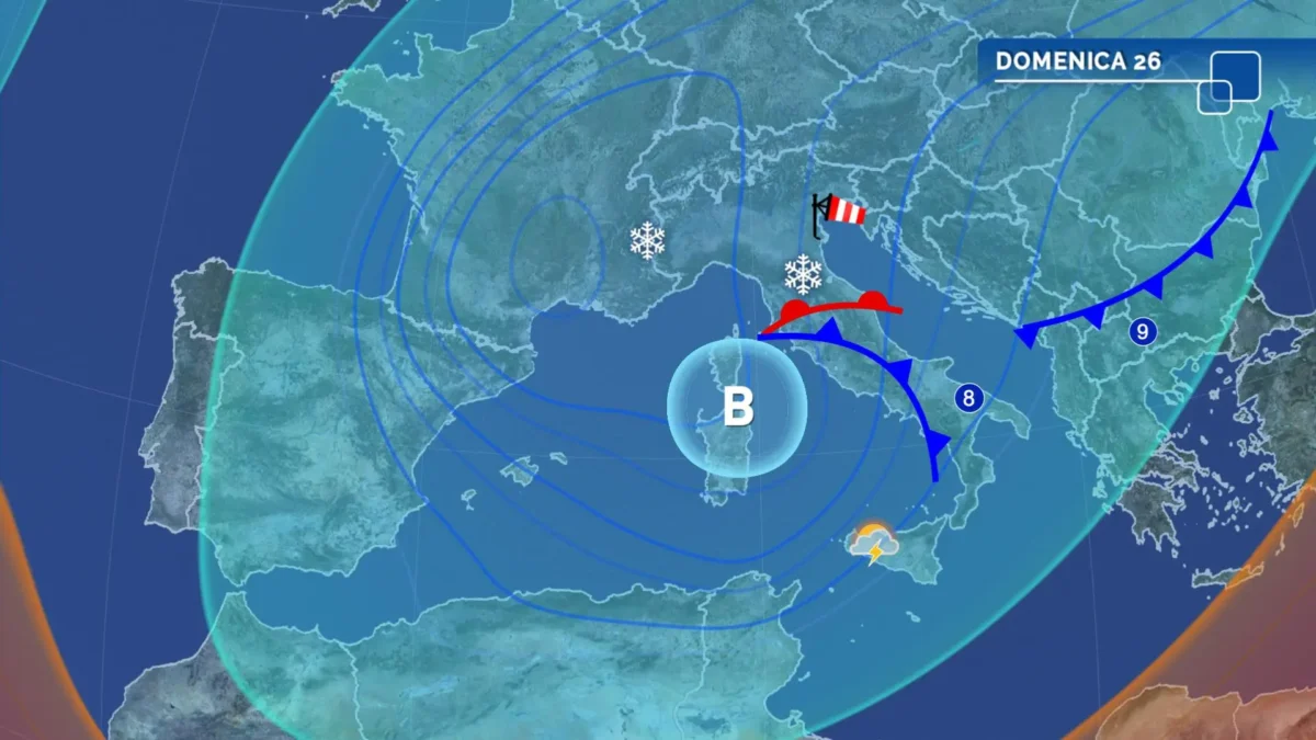 Meteo oggi