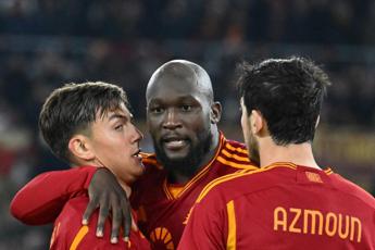 Roma-Udinese 3-1, tris giallorosso: gol di Mancini, Dybala e El Shaarawy