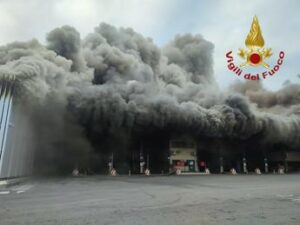 incendio Malagrotta