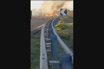 Assalto a portavalori, inferno di fuoco sulla statale di Sassari