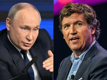 Russia, Carlson ha intervistato Putin: anchor Usa in missione al Cremlino