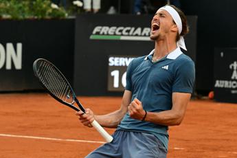 Internazionali Roma, Zverev trionfa: battuto Jarry in due set