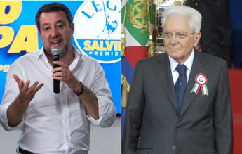 2 giugno, Salvini: "Nessuna polemica con Mattarella, ha rispetto mio e della Lega"