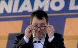 Europee, Salvini: "Soddisfazione anche con poco sopra politiche". Poi la stoccata a Bossi