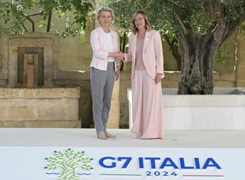 G7 ufficialmente al via, Meloni accoglie i leader a Borgo Egnazia