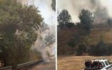 Roma brucia, maxi incendio a Monte Mario e Ponte di Nona