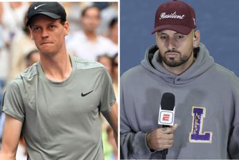 Sinner e caso doping, Kyrgios ride: "Non è proprio innocente..."