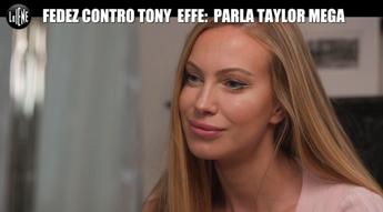 Taylor Mega: "Se Fedez ha tradito Chiara con me? Non è tradimento se la coppia è aperta…"