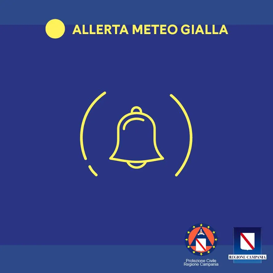 allerta meteo gialla