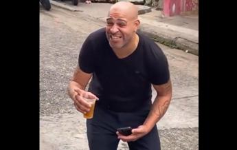 Adriano tra alcol e favelas, la caduta dell'ex Inter in alcuni video che preoccupano