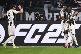 Juve-Torino 2-0, derby bianconero con gol di Weah e Yildiz