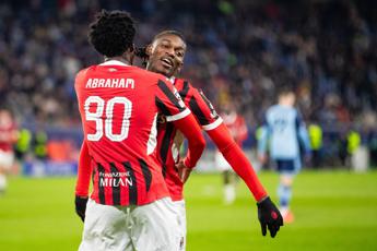 Slovan Bratislava-Milan 2-3, gol di Pulisic, Leao e Abraham