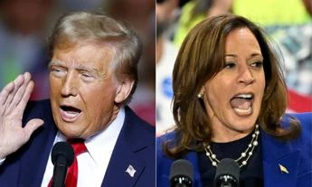 Trump e Harris