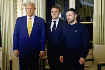 Ucraina, Trump-Zelensky-Macron: vertice a Parigi