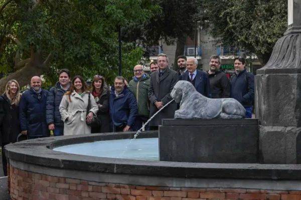 Inaugurata la Fontana degli Incanti a Posillipo