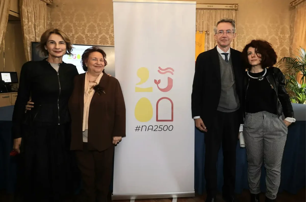 Presentato il logo delle celebrazioni per i 2500 anni della fondazione di Napoli