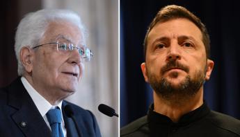 Mattarella riceve Zelensky: "Costante e inalterato sostegno a Ucraina"